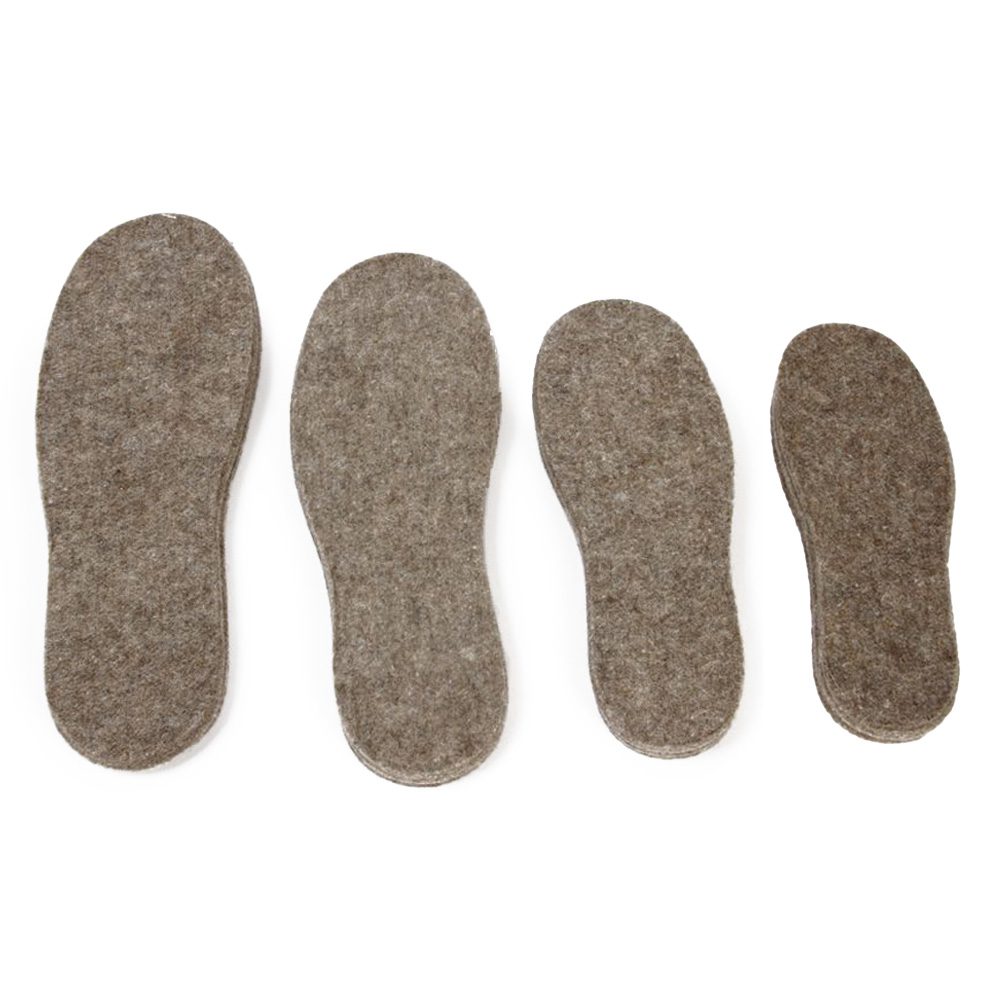 c. Wholesale Thin Alpaca/Wool Insoles