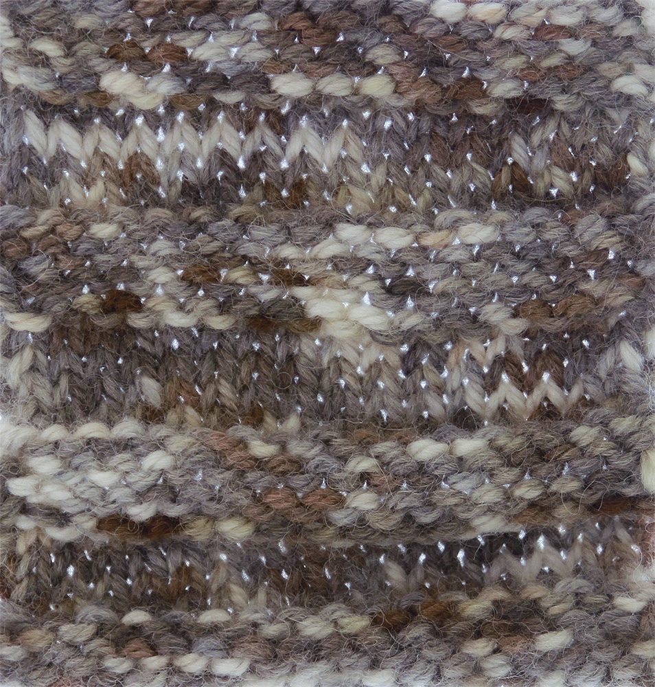 Straight Furrows Cowl Alpaca Knitting Kit