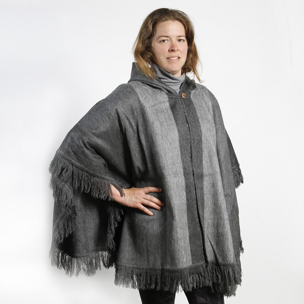 Alpaca Hooded Ponchos