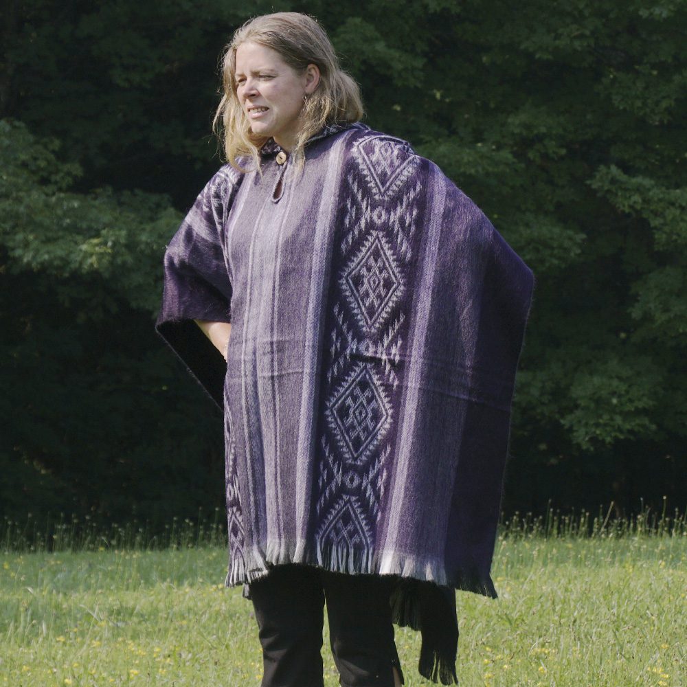 Alpaca Hooded Ponchos