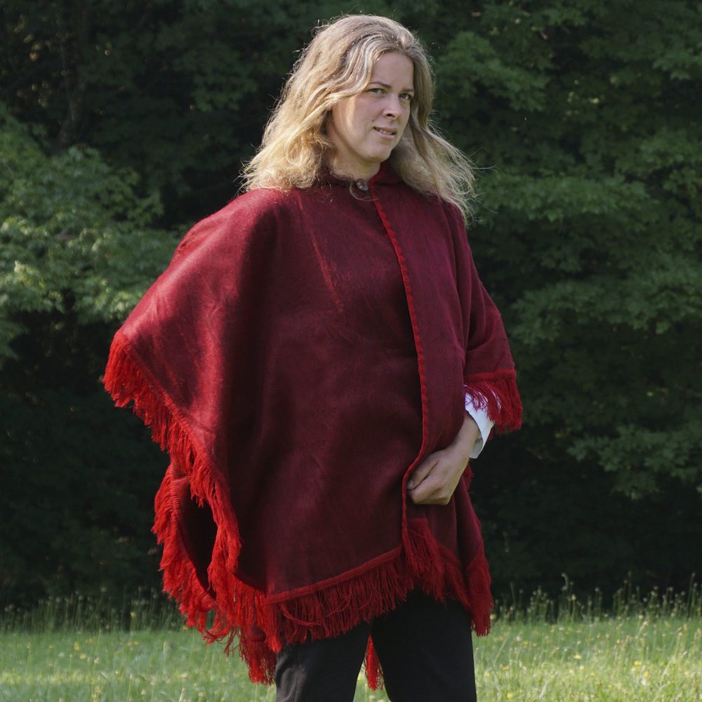 Alpaca Hooded Ponchos