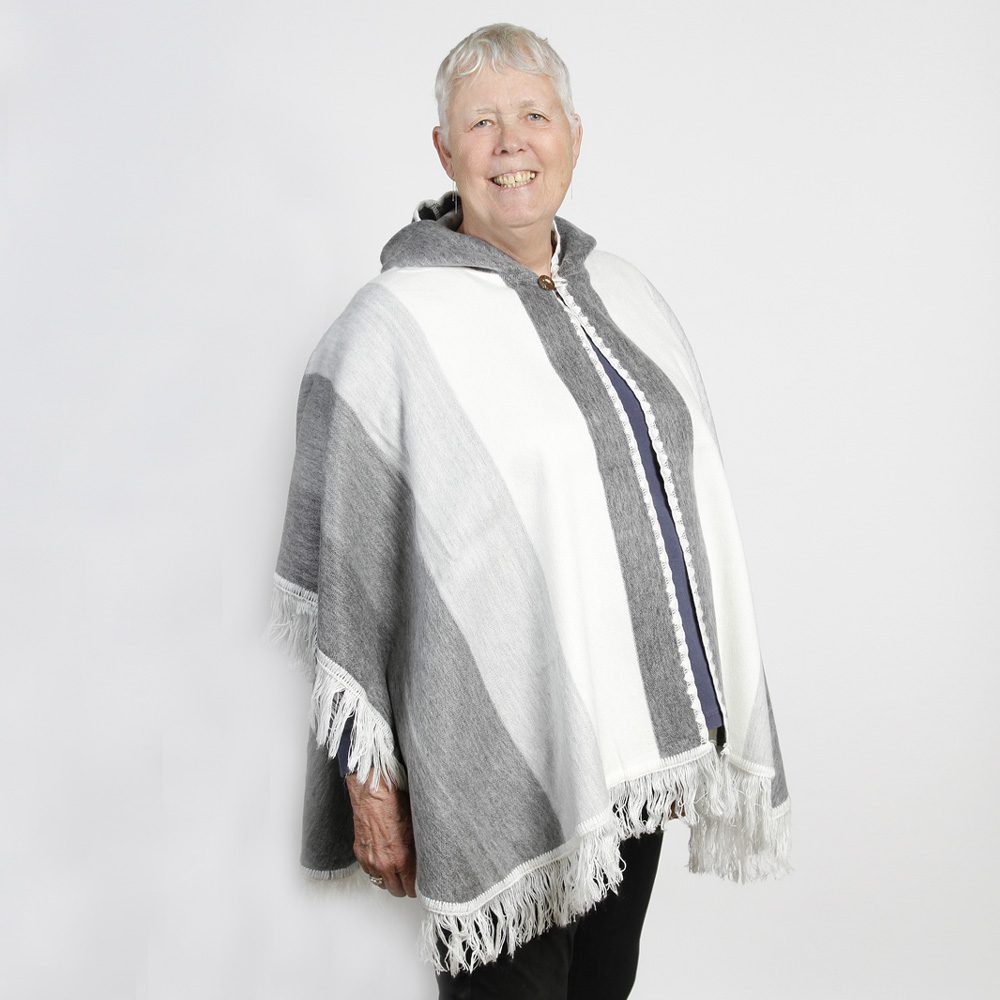 Alpaca Hooded Ponchos