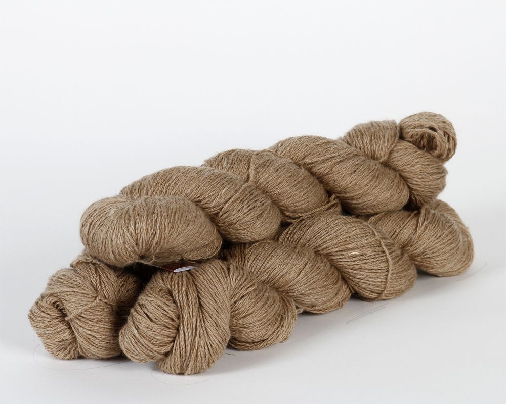 Fingering Alpaca Yarn – Fawn, 85/15 Bamboo