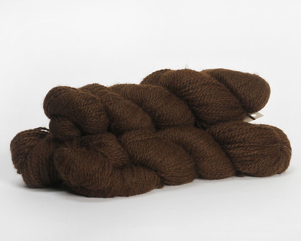 DK Alpaca Yarn – Brown, 90/8/2 Merino & Nylon