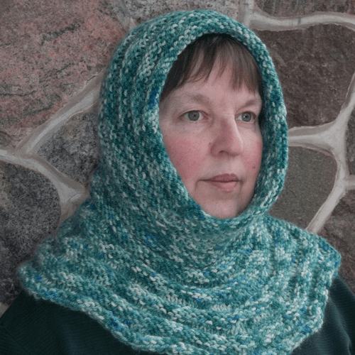 Straight Furrows Cowl Alpaca Knitting Kit