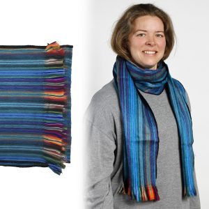 sea glass rectangle scarf