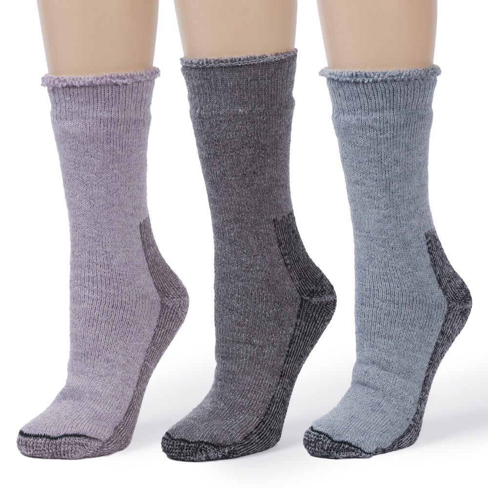 lilac grey and blue Terry socks