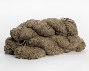 rose grey nylon grist 4 worsted yarn
